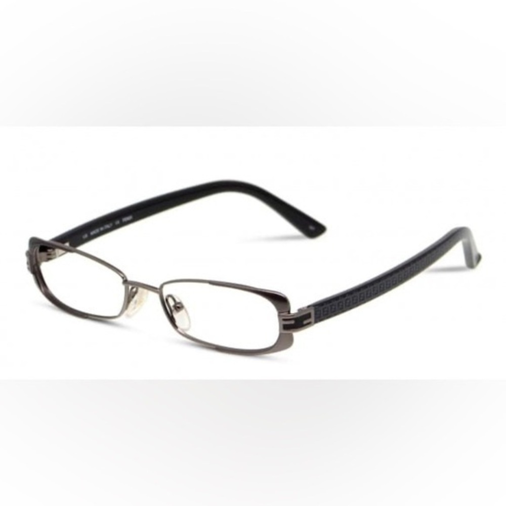 FENDI F943 Women’s Gunmetal Black Zero Power Reading Glasses Sz Small 49-16-135